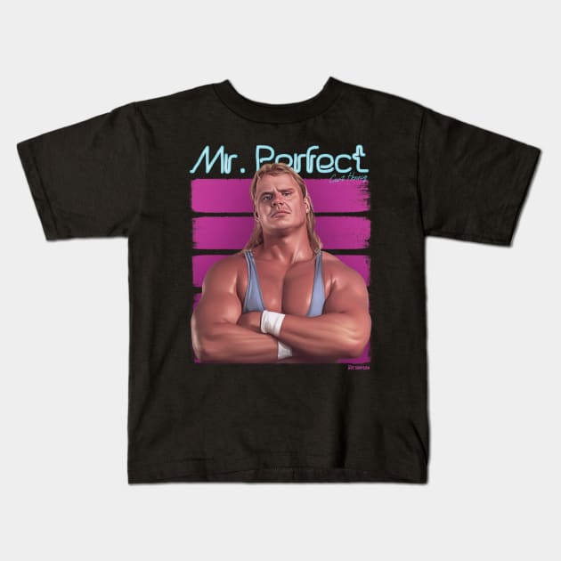 Mr. Perfect Kids T-Shirt by Art Simpson